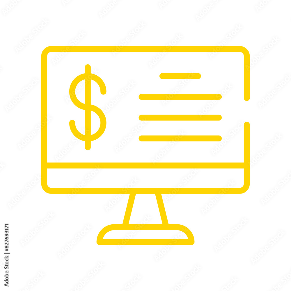 Financial Analysis Linear Color Financial Analysis Linear Color