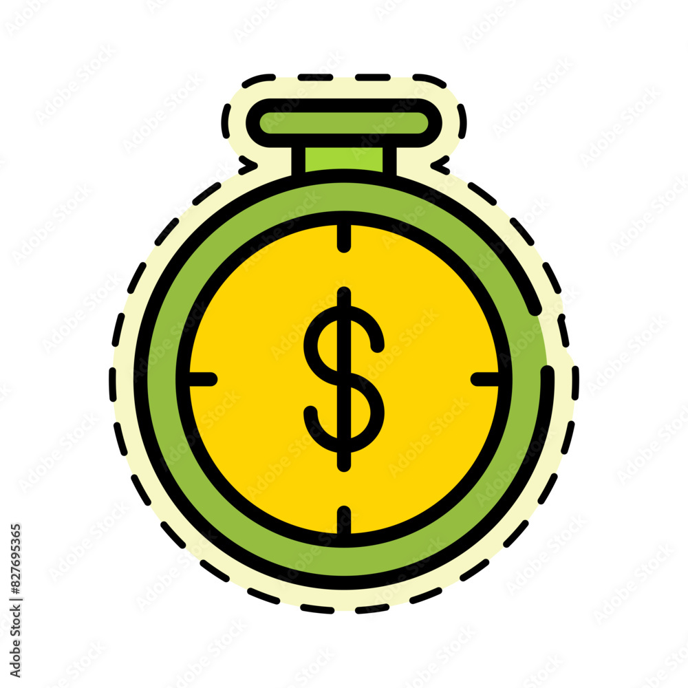 Time is Money Sticker Time is Money Sticker