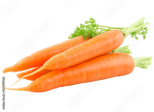 Des carottes au format transparent.