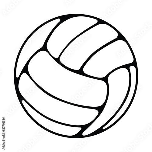 volleyball ball sport coloring pages