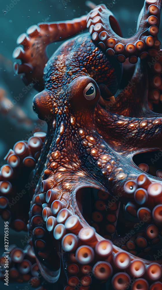 Obraz premium Close-up of octopus