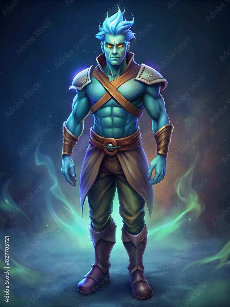 A character in the style of a comic book. A character in the style of a comic book.