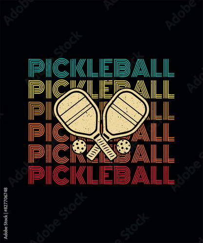 Pickleball T-shirt Design
