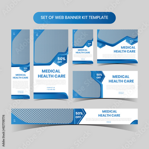 Medical Web Banner Kit for Hospital