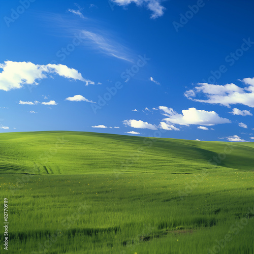 Windows XP style landscape photos