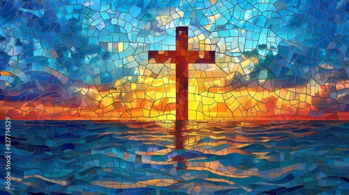 Cross in the Middle of the Ocean