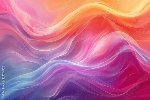 Ethereal and Vibrant Waves