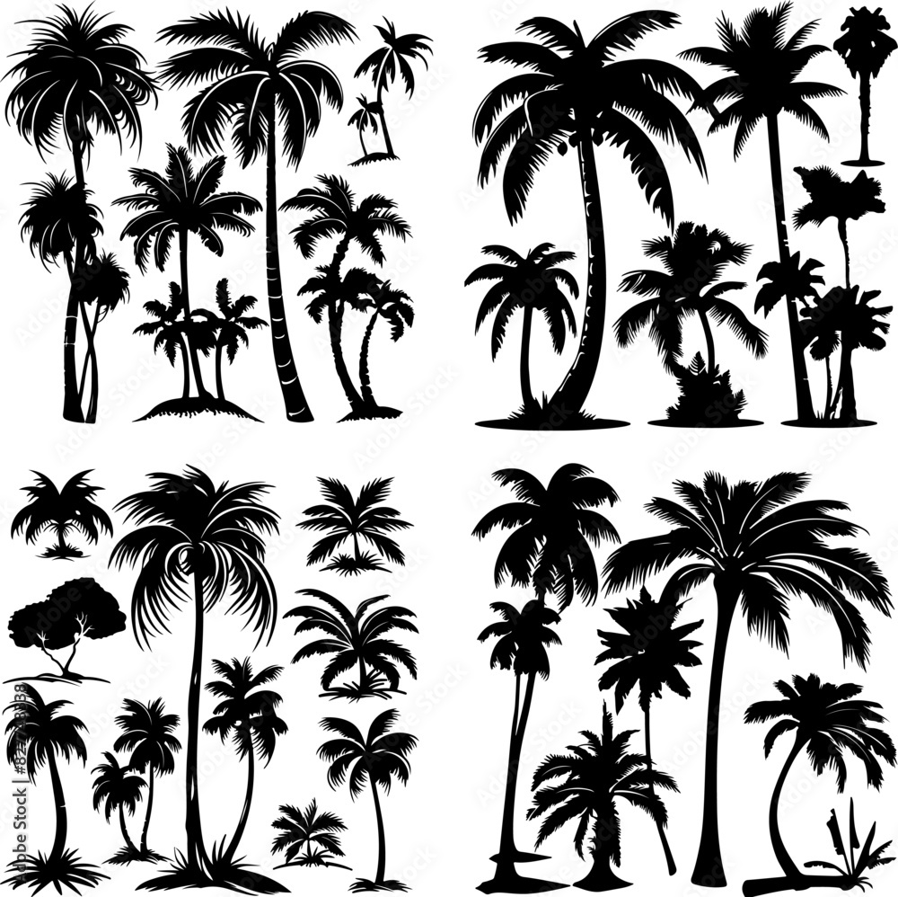 black tree silhouette set label protection silhouette graphic pine drawing trunk woodland shape illustration set wild cedar collection evergreen symbol black card needles spruce black tree silhouette set label protection silhouette graphic pine drawing trunk woodland shape illustration set wild cedar collection evergreen symbol black card needles spruce
