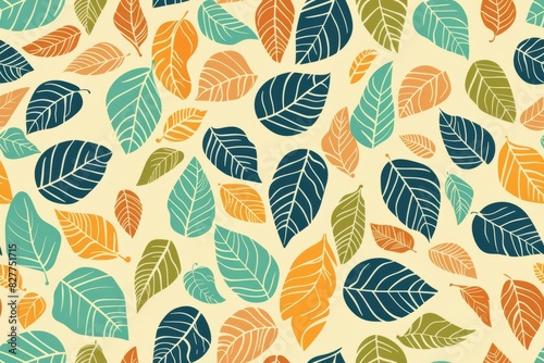 Lovely foliage art for your fashion and apparel needs