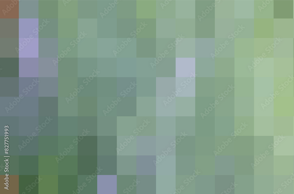 Gradient green background. Geometric texture from green squares for publication, design, poster, calendar, post, screensaver, wallpaper, postcard, cover, banner, website. Vector illustration Gradient green background. Geometric texture from green squares for publication, design, poster, calendar, post, screensaver, wallpaper, postcard, cover, banner, website. Vector illustration