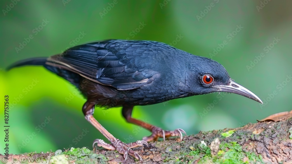 A close-up of a bird on a tree branch with a blurry background behind it A close-up of a bird on a tree branch with a blurry background behind it