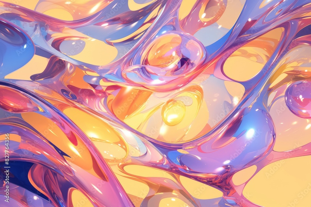 A symphony of water droplets, a visual feast A symphony of water droplets, a visual feast