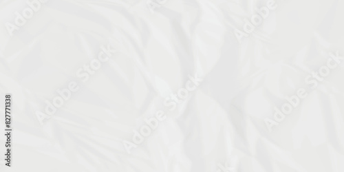 White paper texture is crumpled paper texture. White crumpled and creased paper texture. white crumpled blank paper texture. Grunge paper texture.