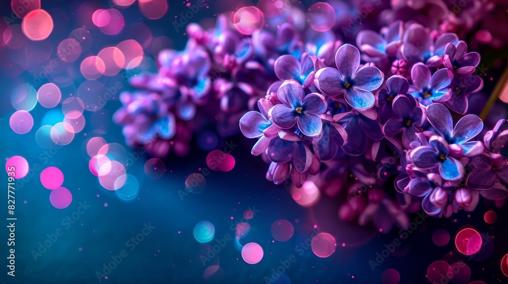 soft focus of pink-purple lights, slightly blurred soft focus of pink-purple lights, slightly blurred