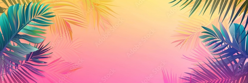 Beautiful summer gradient background Beautiful summer gradient background