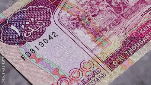 1000 Somali shillings national currency money legal tender bill bank 6 photo