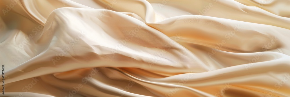 Obraz premium Cream fabric background