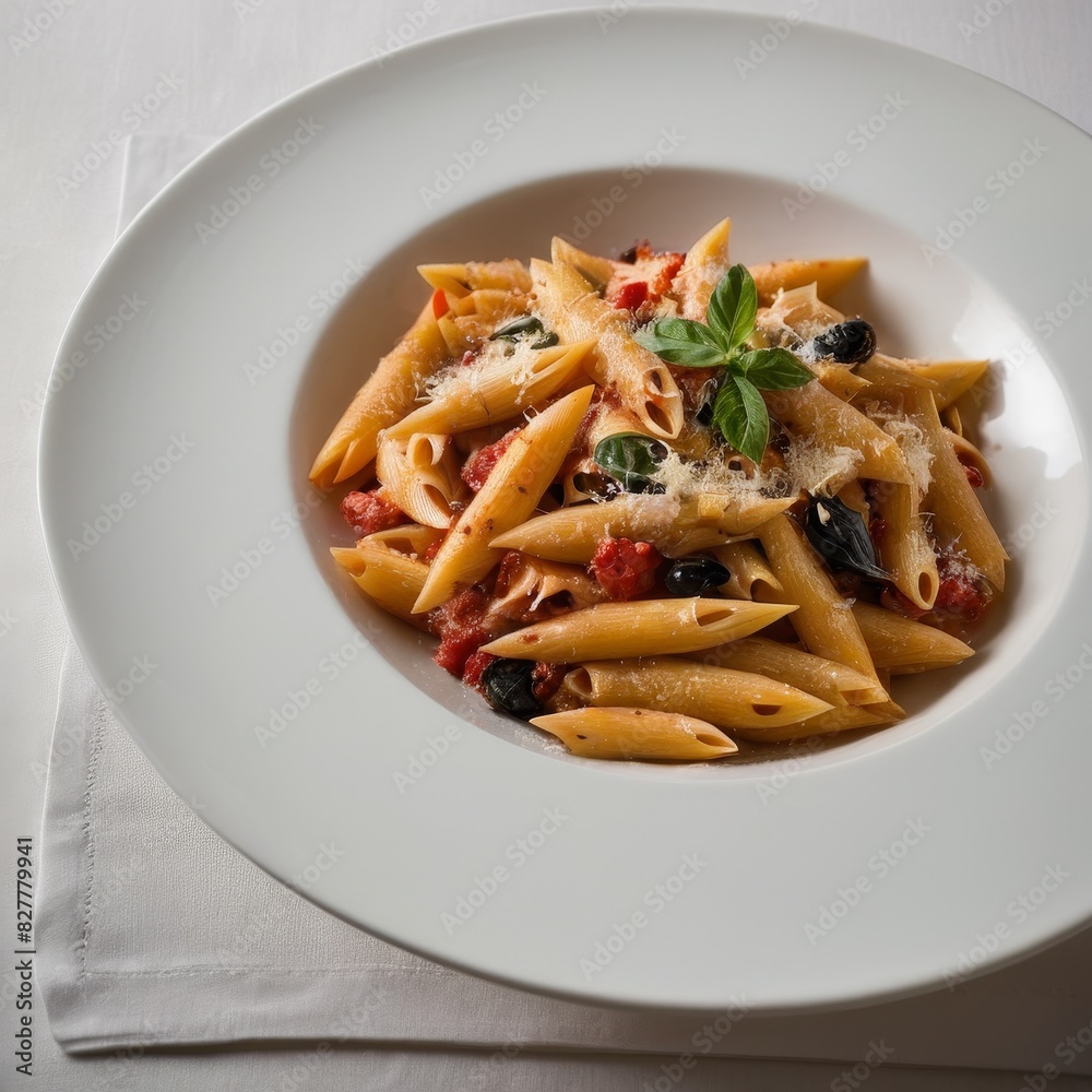 Bolognese macaroni with minced meat Bolognese macaroni with minced meat