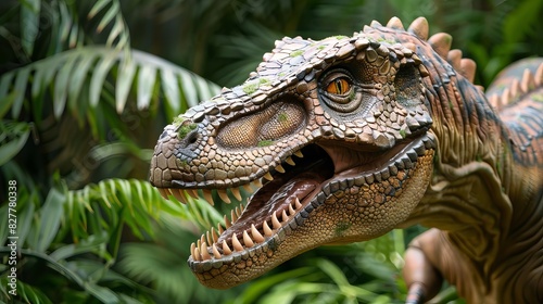 Questions about the ethical treatment of living dinosaurs would arise, including concerns about animal welfare, conservation ethics, and human responsibility for managing these creatures  © Vuqar