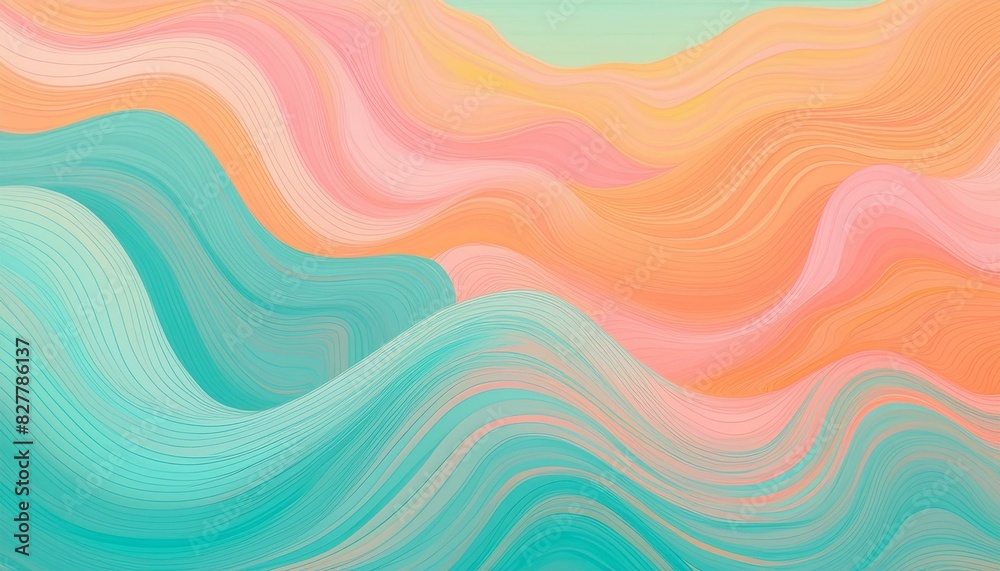 Abstract background with waves Abstract background with waves