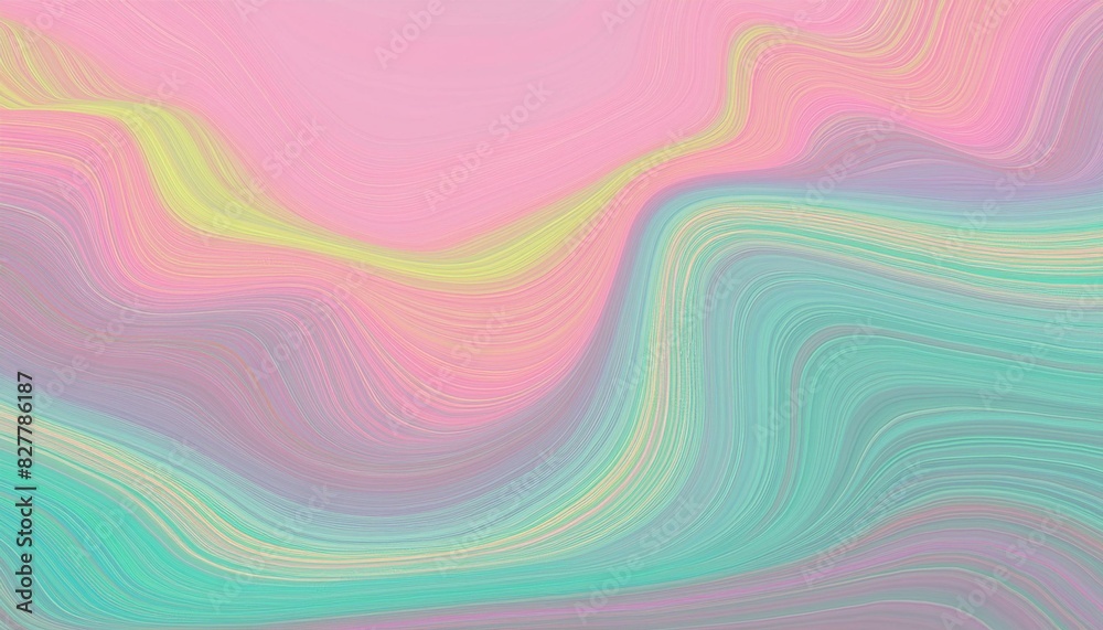 Abstract colorful background with waves