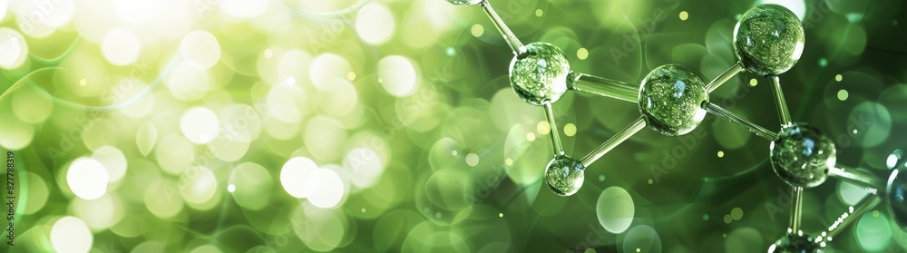 Abstract representation of carbon dioxide molecules, Visually depict the greenhouse gas Abstract representation of carbon dioxide molecules, Visually depict the greenhouse gas