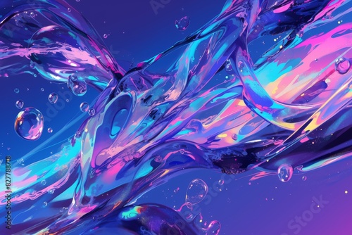 A symphony of water droplets, a visual delight