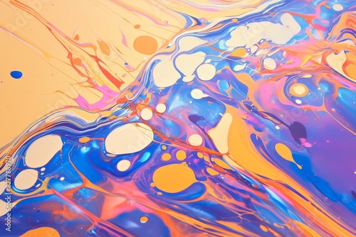 Water droplets in a kaleidoscope of wonder