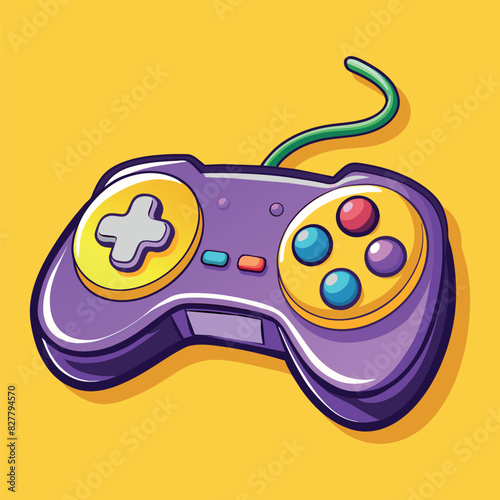 Joystick  video game controller isolated Console Joypad  Vector