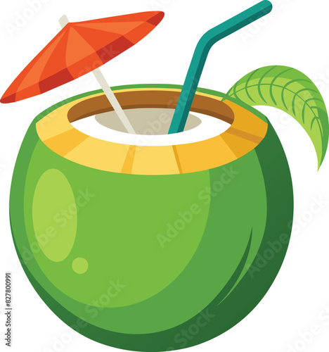 coconut juice logo  Coconut drink logo  Creative Coconut logo design 
