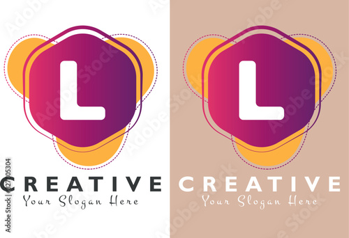 Letter L logo design. A Professional Letter logo for a company branding.