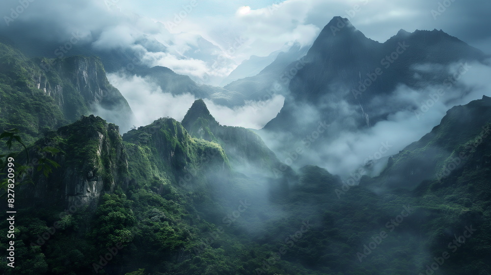 In the mystical atmosphere of Machu Picchu Peru it_003 In the mystical atmosphere of Machu Picchu Peru it_003