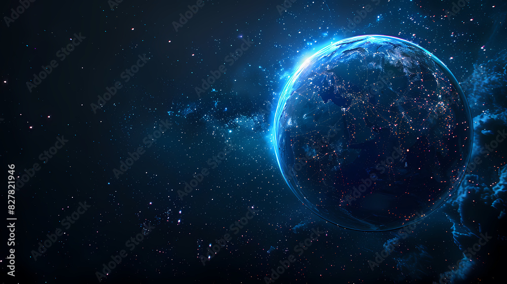 Fototapeta premium Global network concept