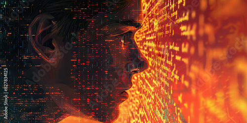 A cryptographer cracks a complex code, deciphering messages and unveiling secrets hidden within, reveling in the beauty of mathematics