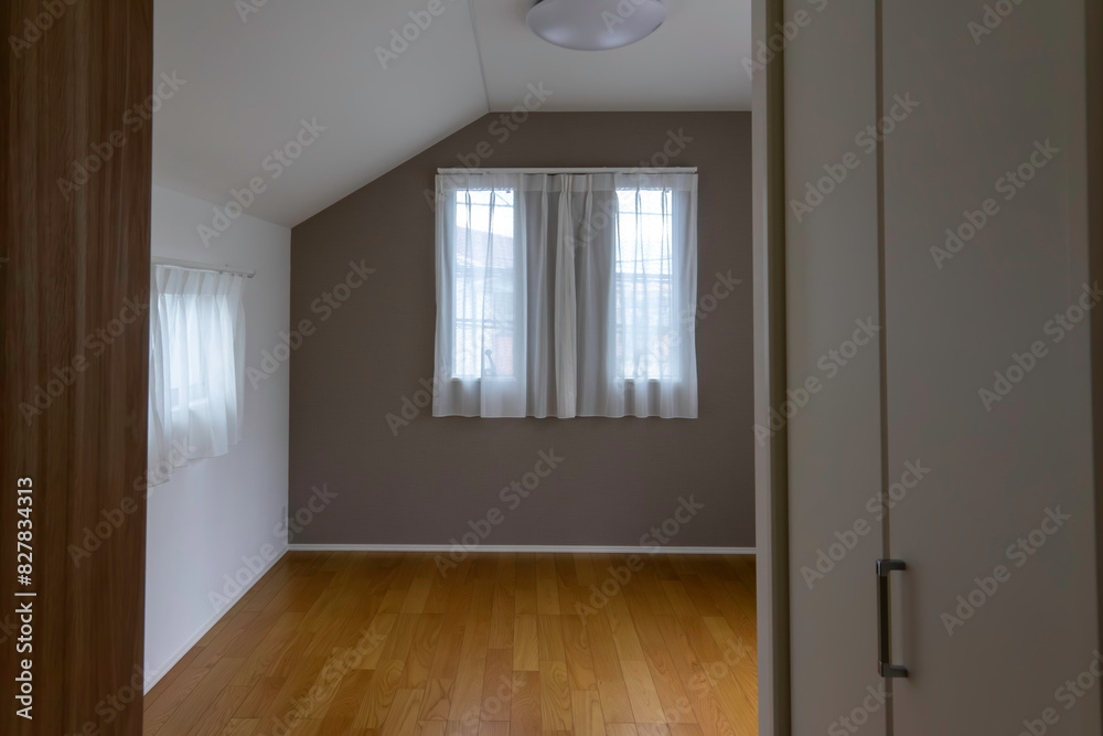 Fototapeta premium 新築住宅のきれいな部屋