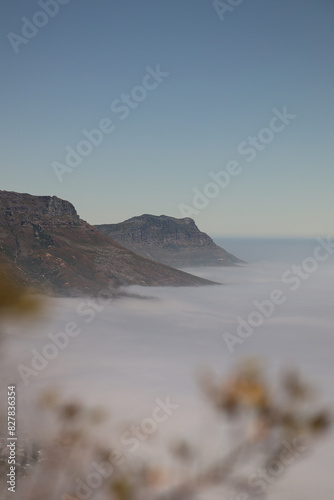 Landscape view of Cape Town