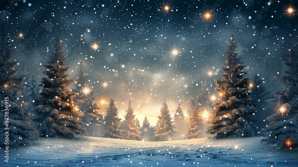 A Tranquil Winter Forest A Tranquil Winter Forest