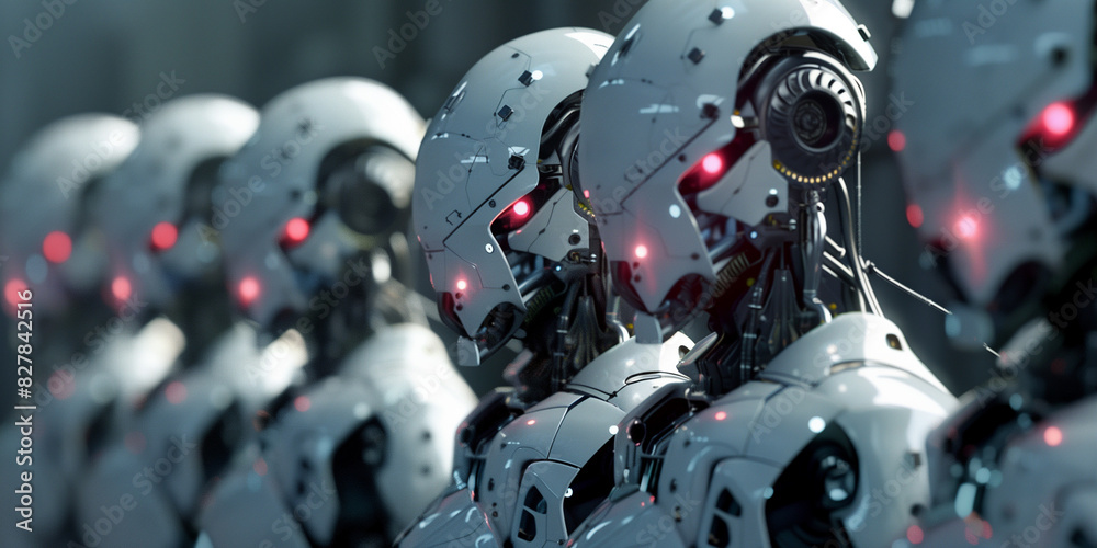 Cyborg robots futuristic mechanics
Cyborg robots futuristic mechanics