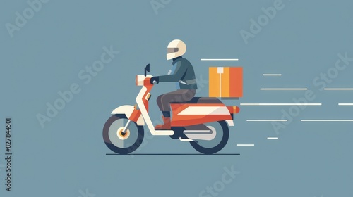 Delivery flat icon
