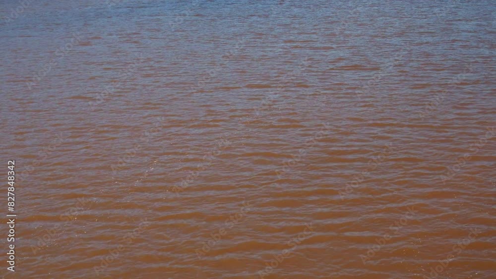Aerial Lockdown Shot Of Full Frame Of Wavy Ocean On Sunny Day - Bayou Vista, Texas Aerial Lockdown Shot Of Full Frame Of Wavy Ocean On Sunny Day - Bayou Vista, Texas