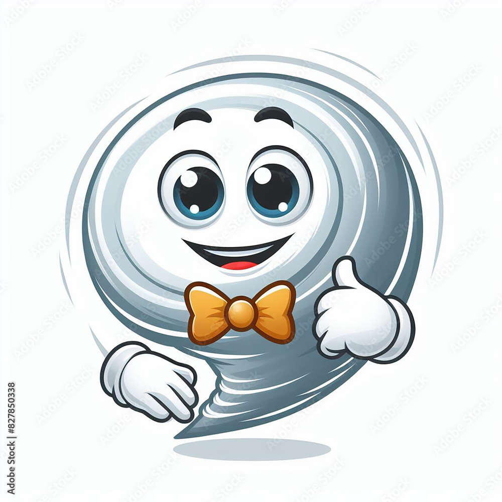 Friendly Whirlwind Character Friendly Whirlwind Character