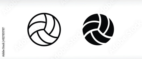 Basketball ball icon. Leisure and activity sports game  icon symbol logo illustration,editable stroke, flat design style isolated on white