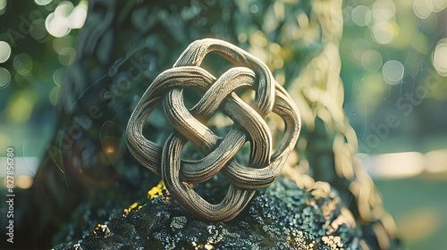 Intertwined Celtic Knots photo