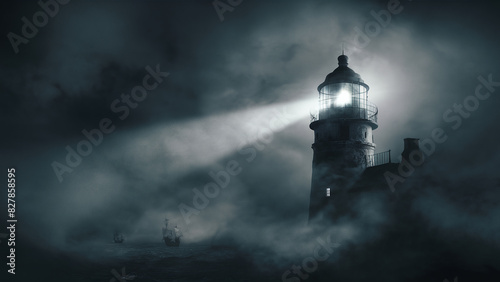 Foggy Mystery The Elusive Lighthouse