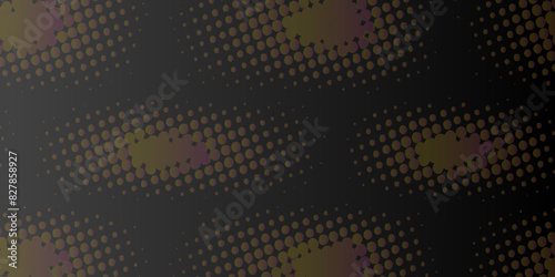 Seamless design advance level of colorful modern halftone dot pattern, red color gradient background dot and geometric shape look like futuristic design for vector illustration spotted background.