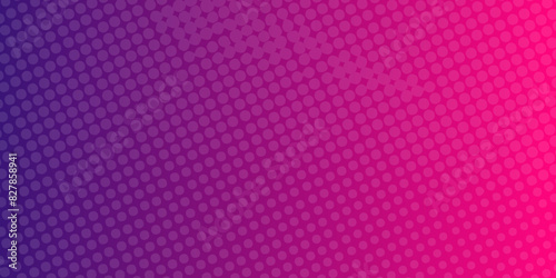Seamless design advance level of colorful modern halftone dot pattern, blue and pink color gradient background dot and geometric shape look like futuristic design for vector illustration background.