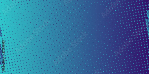 Seamless design advance level of colorful modern halftone dot pattern, blue color background dot and geometric shape look like futuristic design for vector illustration, spotted abstract background.