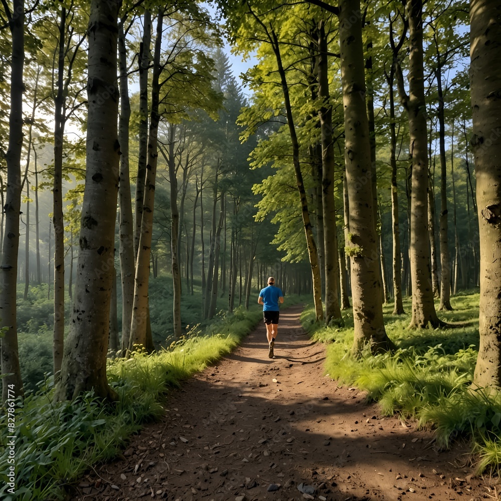 Obraz premium hiking trails