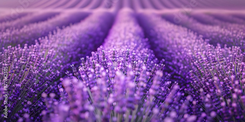 Dreamy Lavender Landscape  An Enchanting Invitation to Tranquility