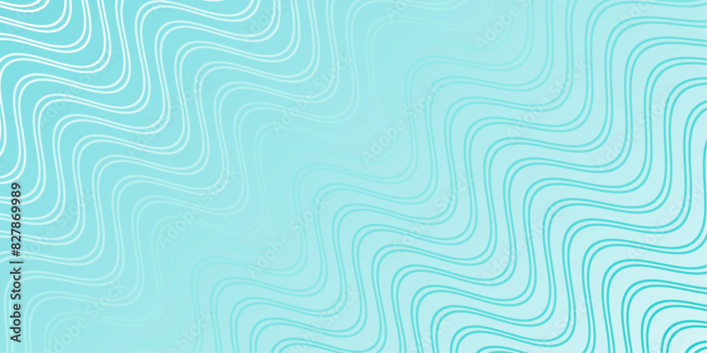 Abstract background with waves for banner. Medium banner size. Vector background with lines isolated. Element for design. Blue and white gradient. Summer, spring. Brochure, booklet. Ocean, aqua Abstract background with waves for banner. Medium banner size. Vector background with lines isolated. Element for design. Blue and white gradient. Summer, spring. Brochure, booklet. Ocean, aqua